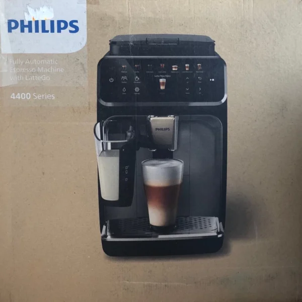 Philips LatteGo 4400 Series Bean to Cup Coffee Machine EP4446/70 EX DISPLAY - Image 9