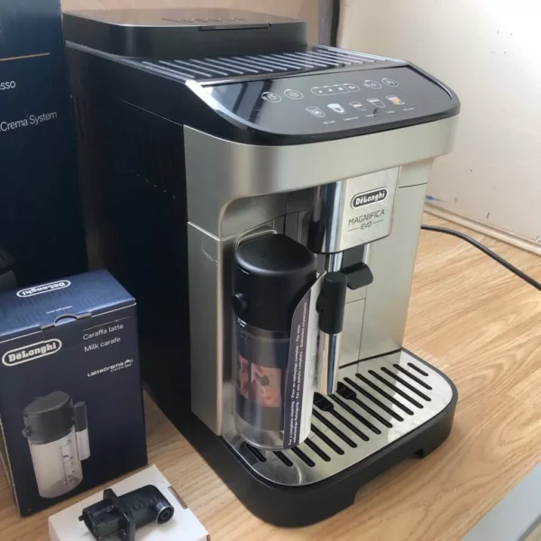 De'Longhi Magnifica Evo ECAM290.61.SB Bean To Cup Coffee Machine - SILVER BLACK - Image 7