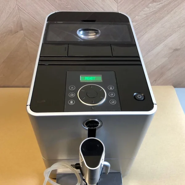 JURA ENA Micro 9 Automatic Bean to Cup Coffee Machine SILVER - Image 4