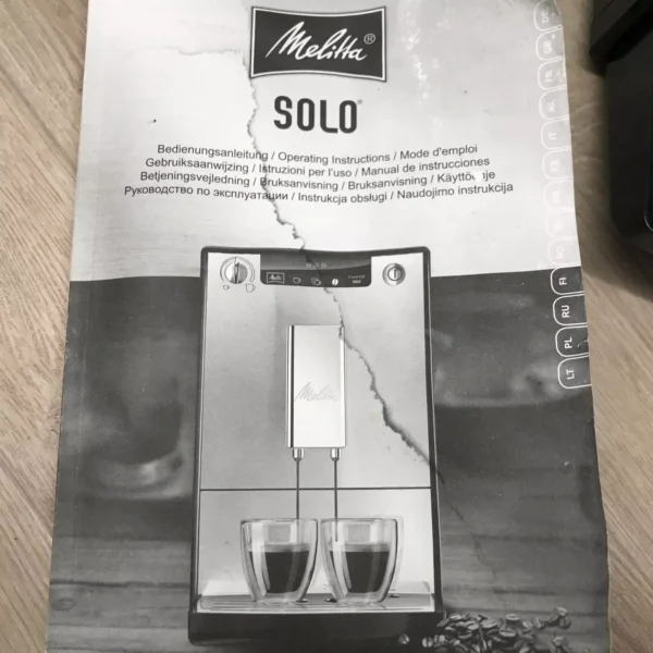 Melitta Caffeo Solo 1400W Bean-to-Cup Coffee Machine - Image 3