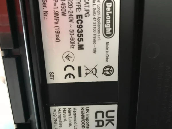 De'Longhi EC9355.M La Specialista Prestigio Bean to Cup Coffee Machine - Image 2
