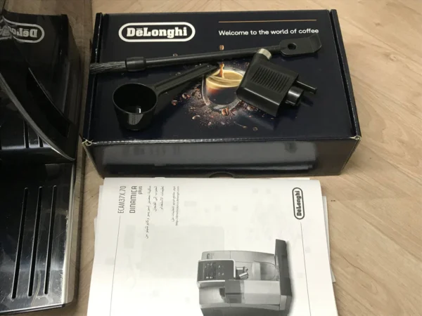 DeLonghi Dinamica Plus Automatic Bean to Cup Coffee Machine ECAM370.70.B - Image 3