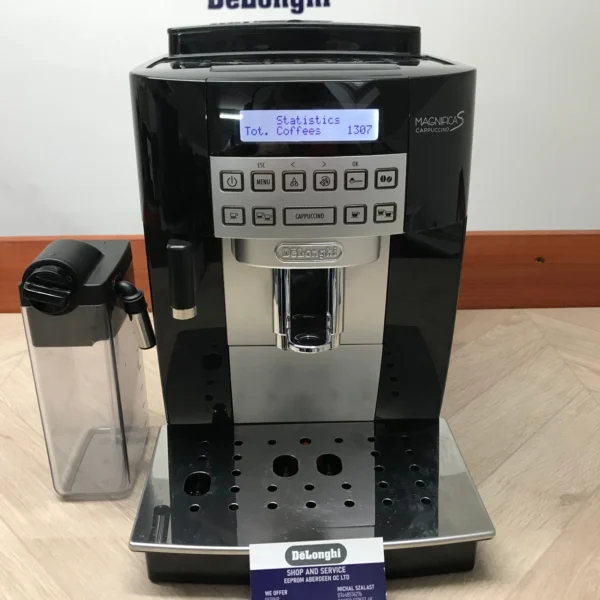 De'Longhi Magnifica S Cappuccino ECAM 22.360.B Bean To Cup Coffee Machine - Image 2